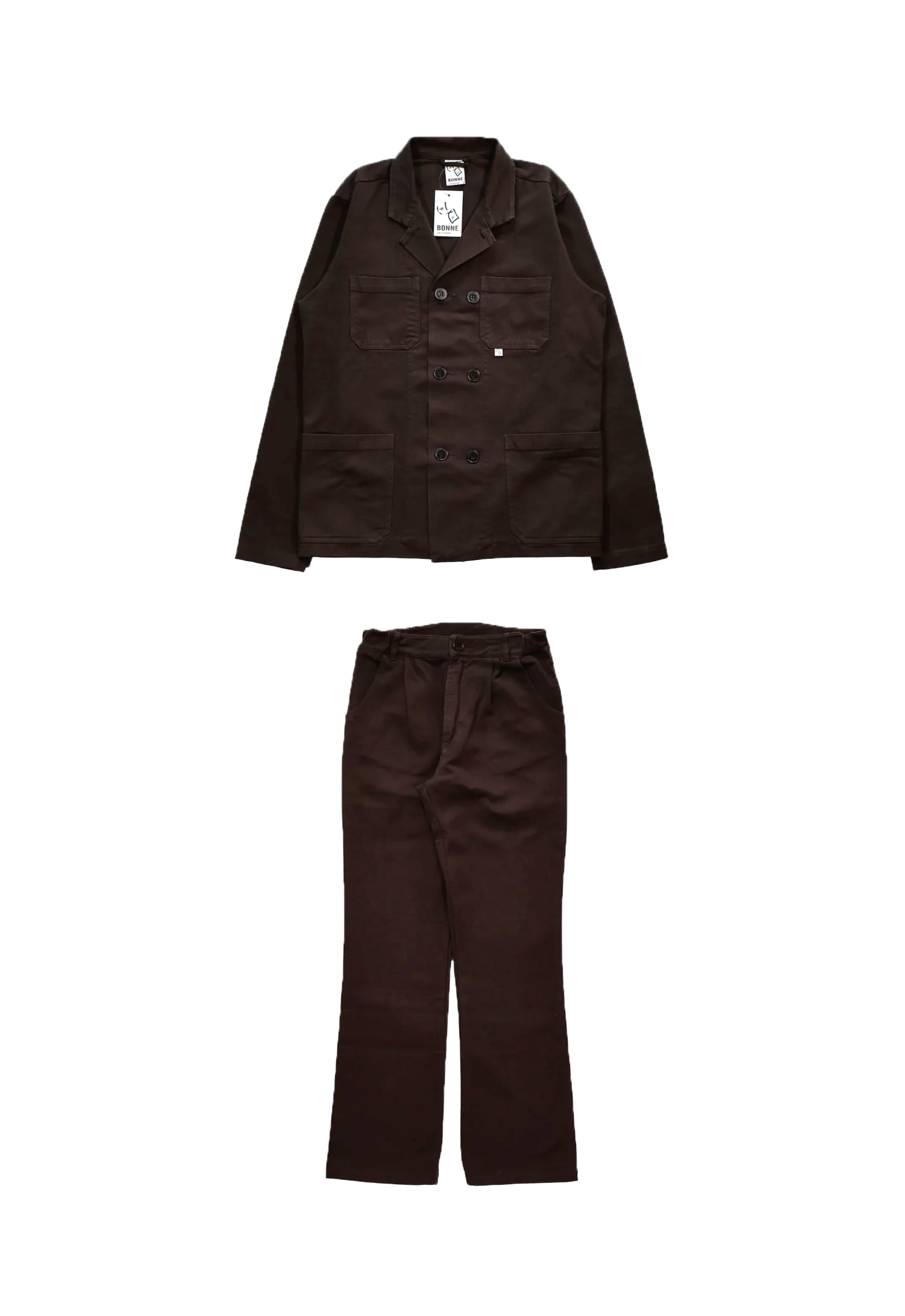 Bonne Suit Dark Brown – Monsieur et Madame Shop