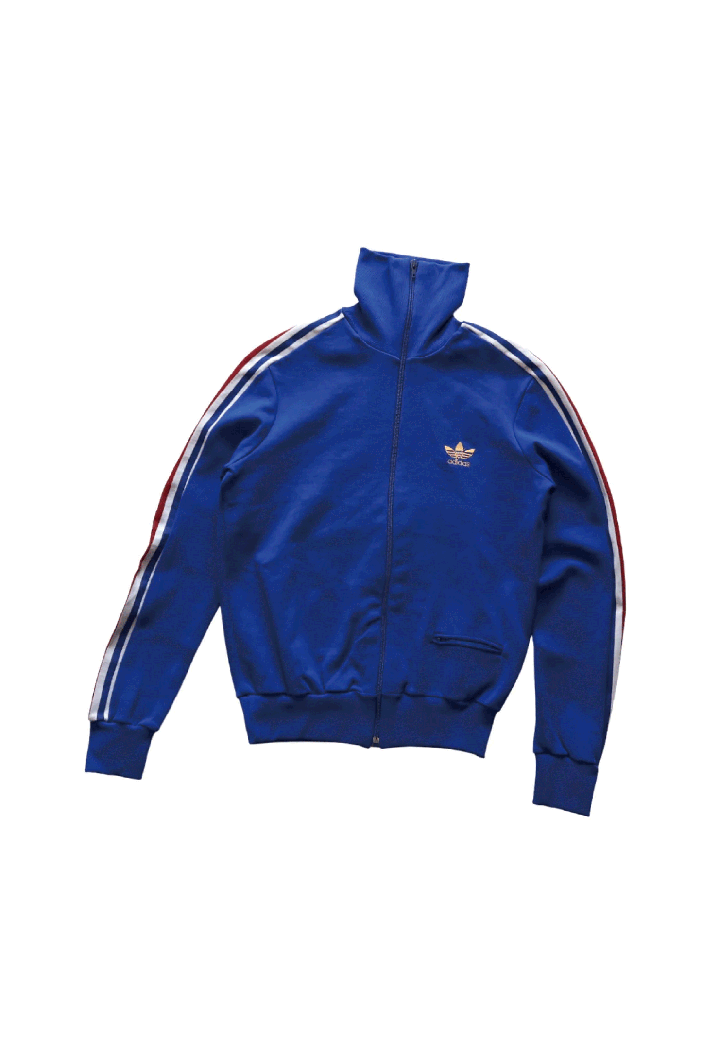 70s adidas blue track jacket